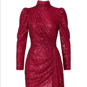 SAYLOR Bianca Pink Sequin Dress